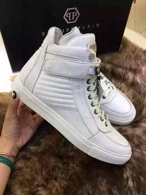 PhiliPP Plein High-Top Fashion Men Shoes--053